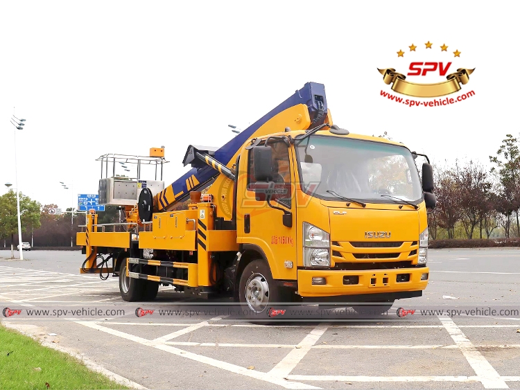 Telescopic Boom Lift Truck ISUZU - RF